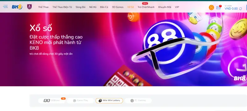 Tìm hiểu về Xổ số BK8